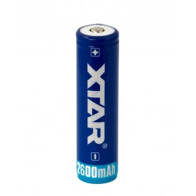 XTAR, Xtar 2600mAh 3.7V 18650 PCB PROTECTED battery, Size 18650, BL354