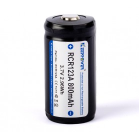 KeepPower, Keeppower RCR123A 800mAh (protected) - 2A, Other formats, NK489