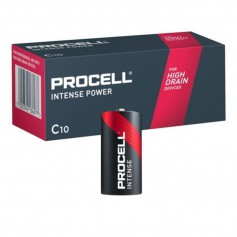 10x PROCELL INTENSE POWER (Duracell Industrial) C/LR14 Alkaline