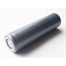 BSE, BSE IFR18650 LiFePo4 1500mAh 3.2V, Size 18650, BS478