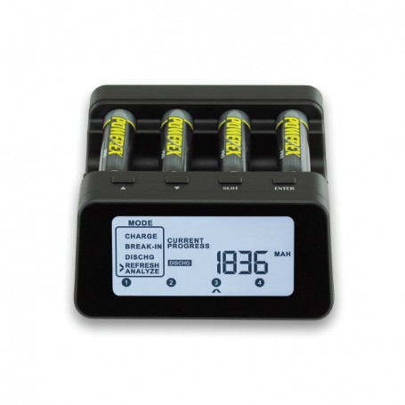 POWEREX, Maha Powerex C9000 PRO AA of AAA NiMH/NiCD EU-Plug Battery charger, Battery chargers, MH-C9000PRO