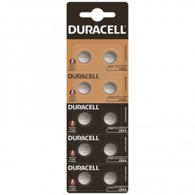 Duracell, 10x Duracell G13 / AG13 / L1154 / LR44 / 157 / A76 1.5V button cell battery, Button cells, BL362