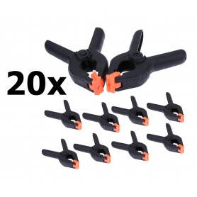Oem - 20x Markt Klemmen - Lijmklem - Marktklem - Zeil Klemmen - Zeilklem -  - AL1100-00