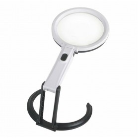 Oem - 2in1 Lente d'ingrandimento e lampada da tavolo con 12 LED POWER - Magnifiers microscopes - AL1101-00