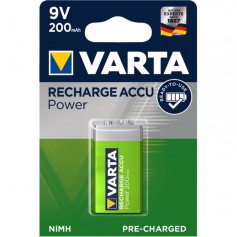 Varta 9V E-Block 200mAh Rechargeable Battery