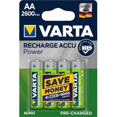 Varta Oplaadbare Batterij AA HR6 2600mAh