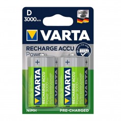 Varta Mono D 3000mAh Batteria Ricaricabile - Blister da 2 pezzi