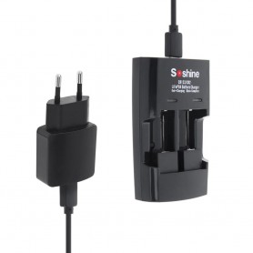 Oem - Dual CR123 CR2 3.2V LiFePo04 batterijlader - Batterijladers - AL1106-00