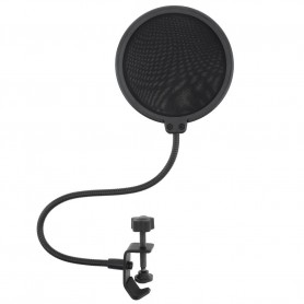 Oem - Filtre anti-pop flexible Mic-shield double couche pour Microphone - 150mm - Headsets and accessories - AL1114-MIC150