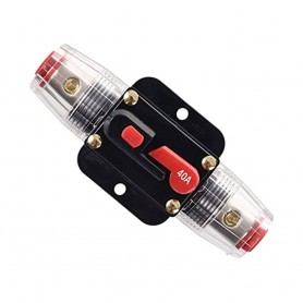 Oem - Interruptor en línea Interruptor de reinicio manual de 40A 12V-24V Fusible - Fusibles - AL1021-40A