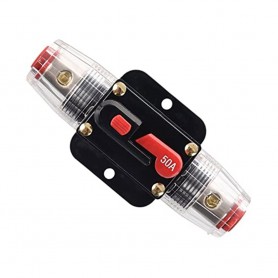 Oem - Interruptor en línea Interruptor de reinicio manual de 50A 12V-24V Fusible - Fusibles - AL1021-50A