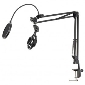 Oem - Supporto per microfono PMP-52O multifunzione con luce LED, supporto per telefono e filtro POP - Various computer access...