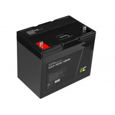 Green Cell, Green Cell LiFePO4 12.8V 80Ah 1024Wh Batterie für Sonnenkollektoren und Wohnmobile, LiFePO4 Akku, GC119-CAV12