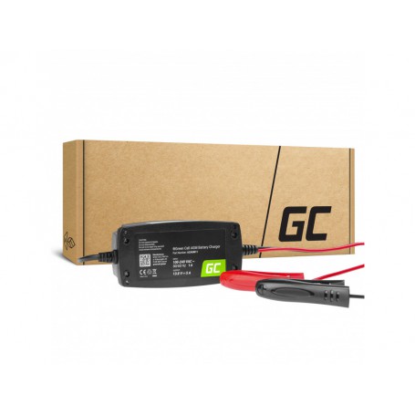 Green Cell - Green Cell 5A 60W Oplader voor 12V batterijen met LED-statusindicator - Batterijladers - GC121-ACAGM11