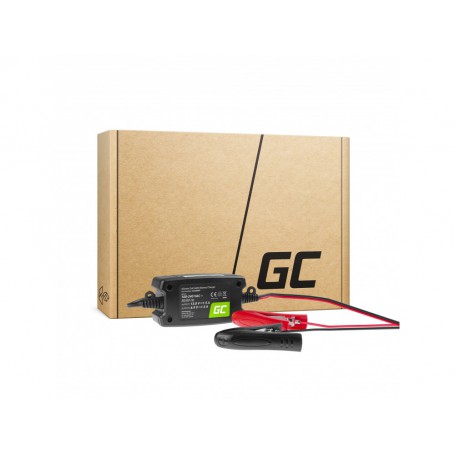 Green Cell - GREEN CELL 1.5A 18W Oplader voor 6V / 12V batterijen met LED-statusindicator - Batterijladers - GC125-ACAGM09