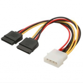 Oem - Molex naar 1x SATA Power Kabel YPC411 - Molex en Sata kabels - YPC411
