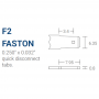 POWER SONIC - POWER SONIC 12V 8.8Ah F2 PG-12V9F2 LONG LIFE Batería recargable de plomo-ácido -  - PS-015