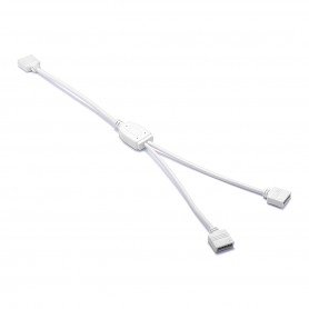 Oem - 1 à 2 voies 5 broches 10 mm RGBW Femelle Connecteur Splitter Câble - LED connectors - LSCCW0067