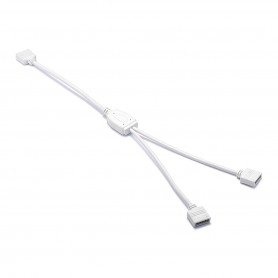 Oem - 1 naar 2-weg 5-pins 10mm RGBW Female connector splitterkabel -  - LSCCW0067