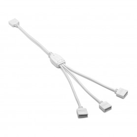 Oem - 1 à 3 voies 5 broches 10 mm RGBW Femelle Connecteur Splitter Câble - LED connectors - LSCCW0068