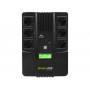 Green Cell, Green Cell UPS Line-interactive 600VA 360W 10 outputs 6xAC 2xUSB 2xLAN, UPS Emergency Power, GC144-UPS06