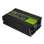 Green Cell - 2000W DC 24V bis AC 230V mit USB-Wechselrichter - Pure/Full Sine Wave - Batterie-Wechselrichter - GC162-INV20