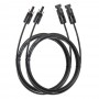 Stäubli, MC4 2 Meter 4mm MC4 Male-FEMALE Cable 2 Pieces - Solar accessoires, Solar Cables, S-MC4-2M-2