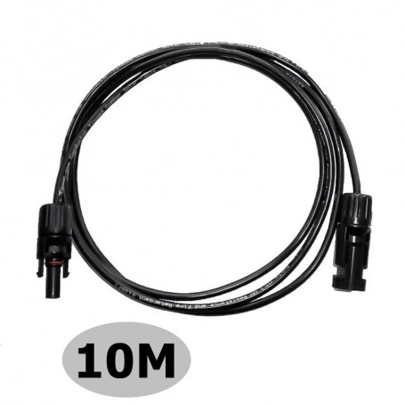 Stäubli, MC4 10 Meter 4mm MC4 Male-FEMALE Cable - Solar accessoires, Solar Cables, S-MC4-10M-1