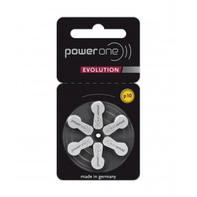 Varta - PowerOne EVOLUTION P10 10 PR70 - Made in Germany - Hearing batteries - PO10E-CB