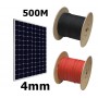 Elettro Brescia, 4mm2 Solar Wire - Red or Black - 500 Meter, Solar Cables, SE452-CB