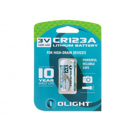 PHILIPS, Olight 3V CR123A 1600mAH – Nicht wiederaufladbare Batterie, Other formats, OL-CR123A