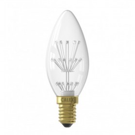 Calex - CALEX Parel 20 LED Kaarslamp E14 70lm 240V 1W 1800K Extra Warm Wit - E14 LED - CA-1301004500-CB
