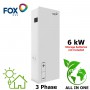 FOX ESS, FOX 6kW All in One Hybrid ESS Storage System - Storage batteries not included, Solar Batteries, FOX-AIO-6KW