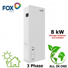 FOX ESS, FOX 8kW All in One Hybrid ESS Storage System - Storage batteries not included, Solar Batteries, FOX-AIO-8KW