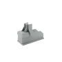 ESDEC - ESDEC ClickFit EVO - Montageschienen-Endkappe Grau ESD-1008060 - Solar-Montagematerial - SE062