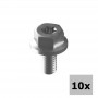 ESDEC, ESDEC FlatFix Fusion - Mounting screw M6x12mm (1000612) -10 Pieces, Solar Mounting Material, SE095