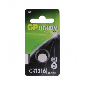 GP, GP CR1216 3V button cell lithium battery, Button cells, BS513-CR1216-CB