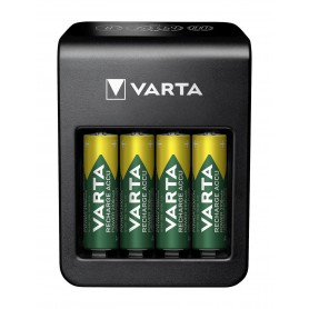 Varta, Varta AA AAA 9V LCD Wal-Plug 4-Bay charger including 4x 2100mAh AA batteries, Battery chargers, BS516