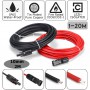 Oem, MC4 4-10mm 2-20m MC4 Single End Male-Female Cable 2 Pieces - Solar accessoires, Solar Cables, ET001-CB