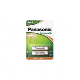Panasonic - Panasonic Oplaadbare AA 1000mAh 1.2V NiMH -  - BS526-1000-CB