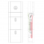 KSTAR - Cavi connettore KSTAR 10kW H3-H5 per 2 batterie (accessori extra) - Cavi della batteria - 10KW-CABLE