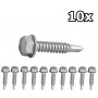 ESDEC, ESDEC Self-drilling screw 6.3x32mm (1003015) - 10 pieces, Solar Mounting Material, SE180