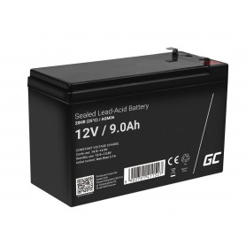 Green Cell - Green Cell 12V 9Ah 9000mAh VRLA AGM accu -  - GC353-AGM06