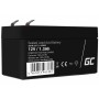 Green Cell - Green Cell 12V 1.3Ah 1300mAh VRLA AGM accu -  - GC357-AGM41
