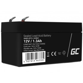 Green Cell - Green Cell 12V 1.3Ah 1300mAh VRLA AGM accu -  - GC357-AGM41