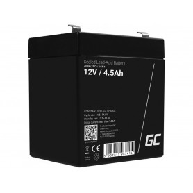 Green Cell - Batteria Green Cell 12V 4.5Ah 4500mAh - Battery Lead-acid  - GC360-AGM44