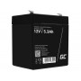 Green Cell - Green Cell 12V 5.3Ah 5300mAh VRLA AGM accu -  - GC361-AGM45