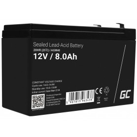 Green Cell - Green Cell 12V 8Ah 8000mAh VRLA AGM accu -  - GC362-AGM46