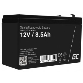 Green Cell, Green Cell 12V 8.5Ah 8500mAh VRLA AGM Battery, Battery Lead-acid , GC363-AGM47