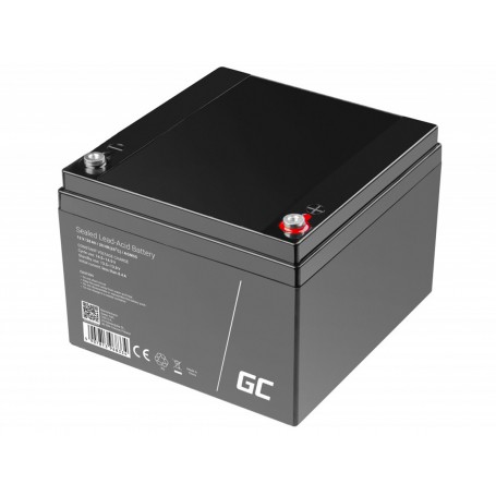 Green Cell - Green Cell 12V 28Ah 28000mAh M5 (F3) VRLA AGM accu - Loodaccu - GC365-AGM55